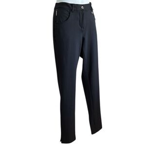 Ping Golf Pants Women 10 Black Sensor Cool "Verity II Trouser" Ping hardware EUC